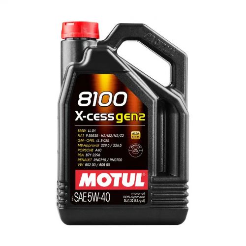 Motul 8100 X-CESS GEN2 5W-40 5L Motor Yağı