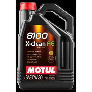 Motul 8100 X-CLEAN FE 5W-30 5L Motor Yağı
